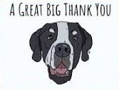 A great big thank you!